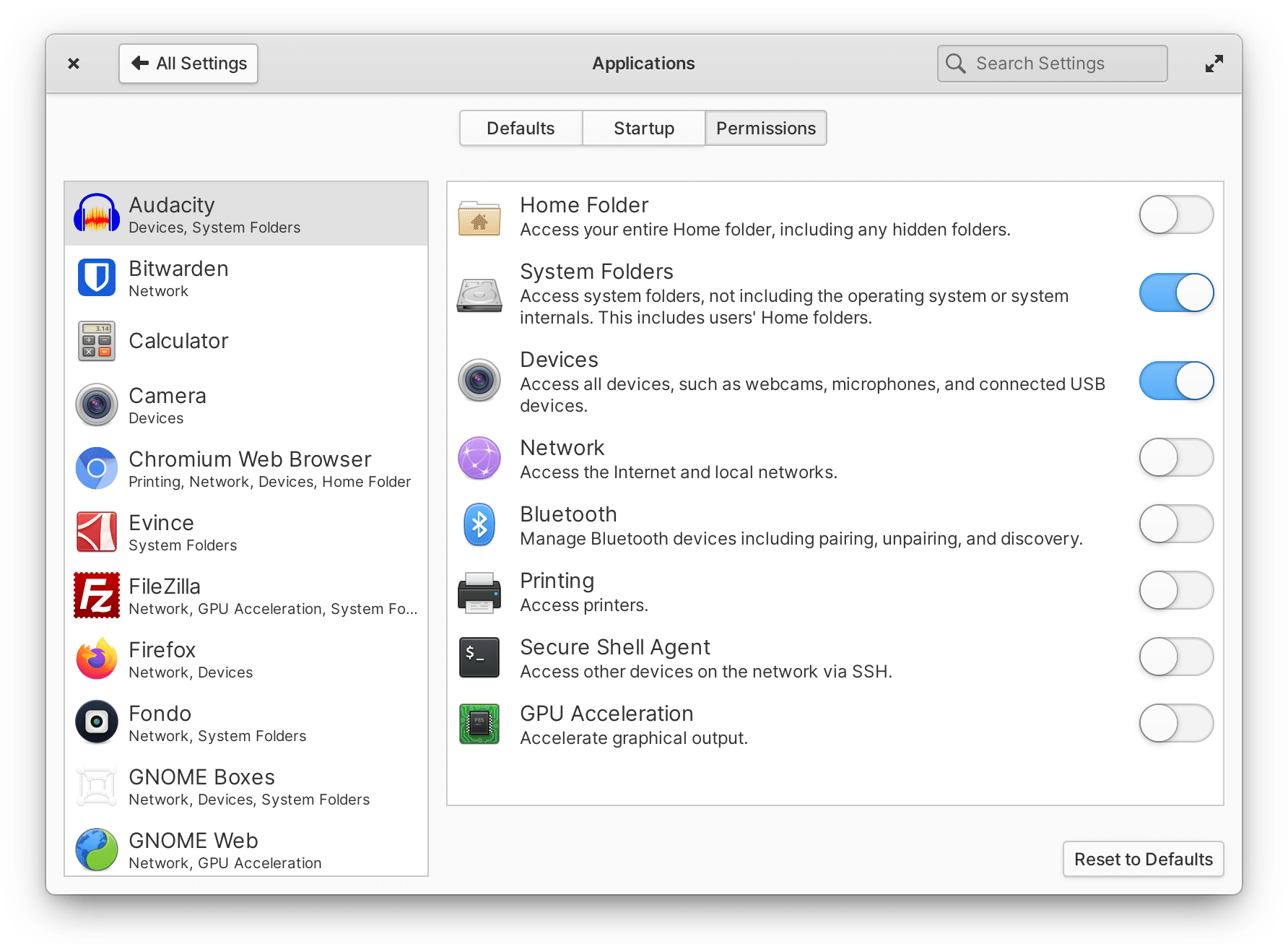 permissions